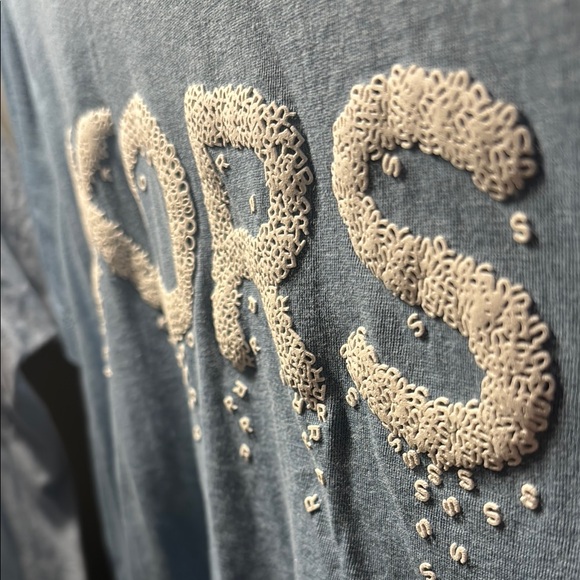 NEW Michael Kors Blue Long Sleeve Top - Picture 2 of 5